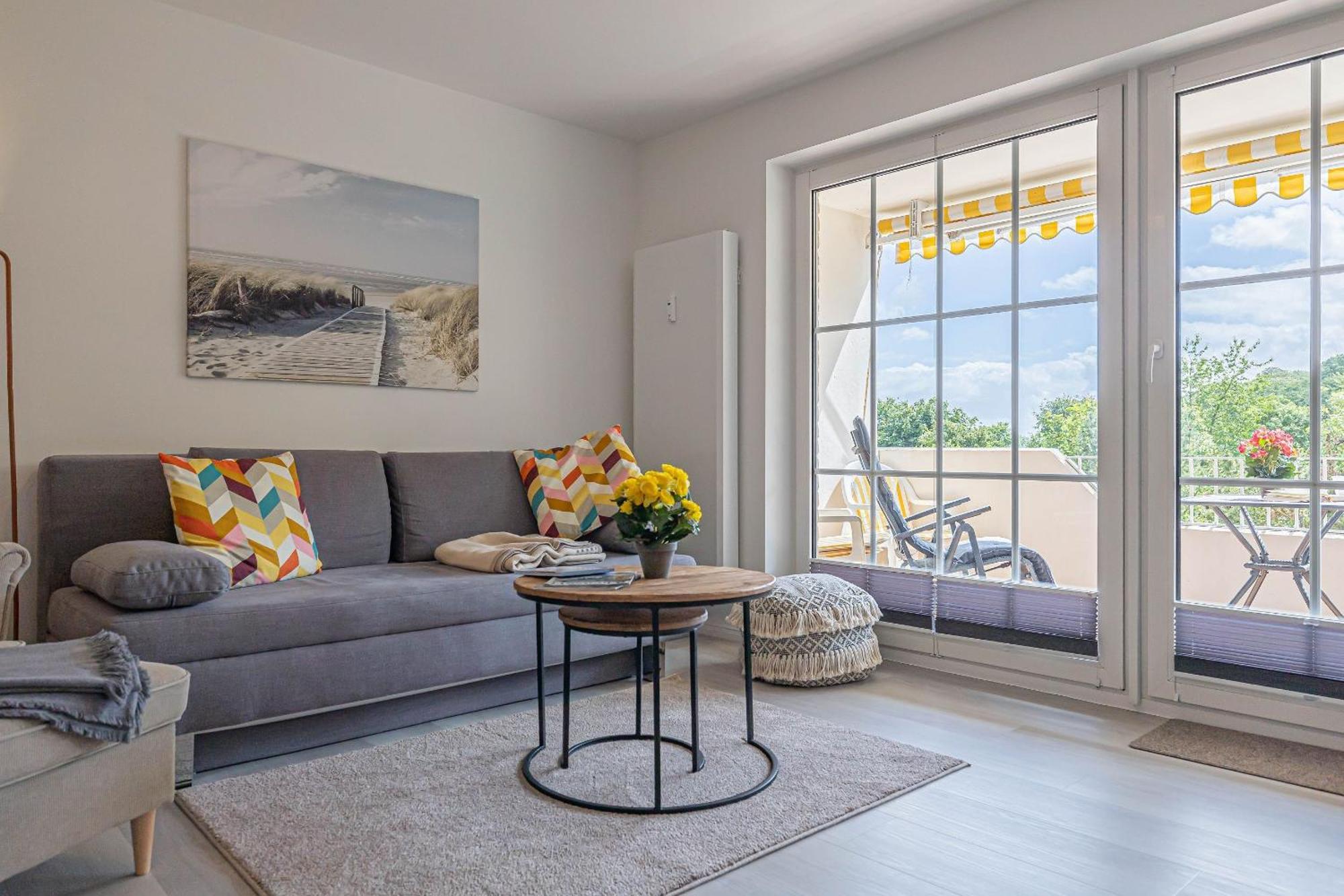 Fewo1846 - Strandresidenz Wassersleben Suedblick App 689 - Komfortables Apartment Mit Balkon Und Meerblick Harrislee Exteriör bild