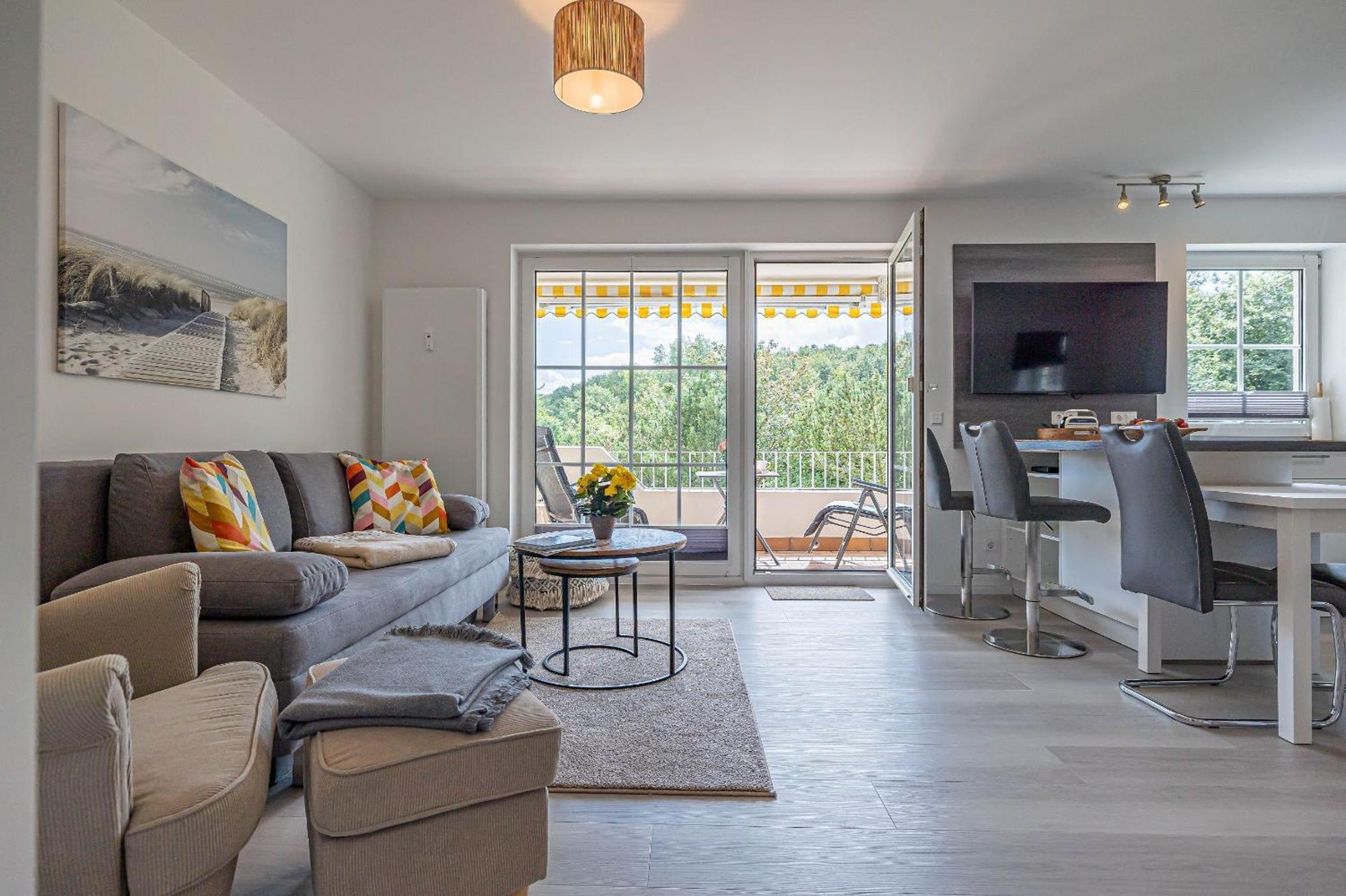 Fewo1846 - Strandresidenz Wassersleben Suedblick App 689 - Komfortables Apartment Mit Balkon Und Meerblick Harrislee Exteriör bild