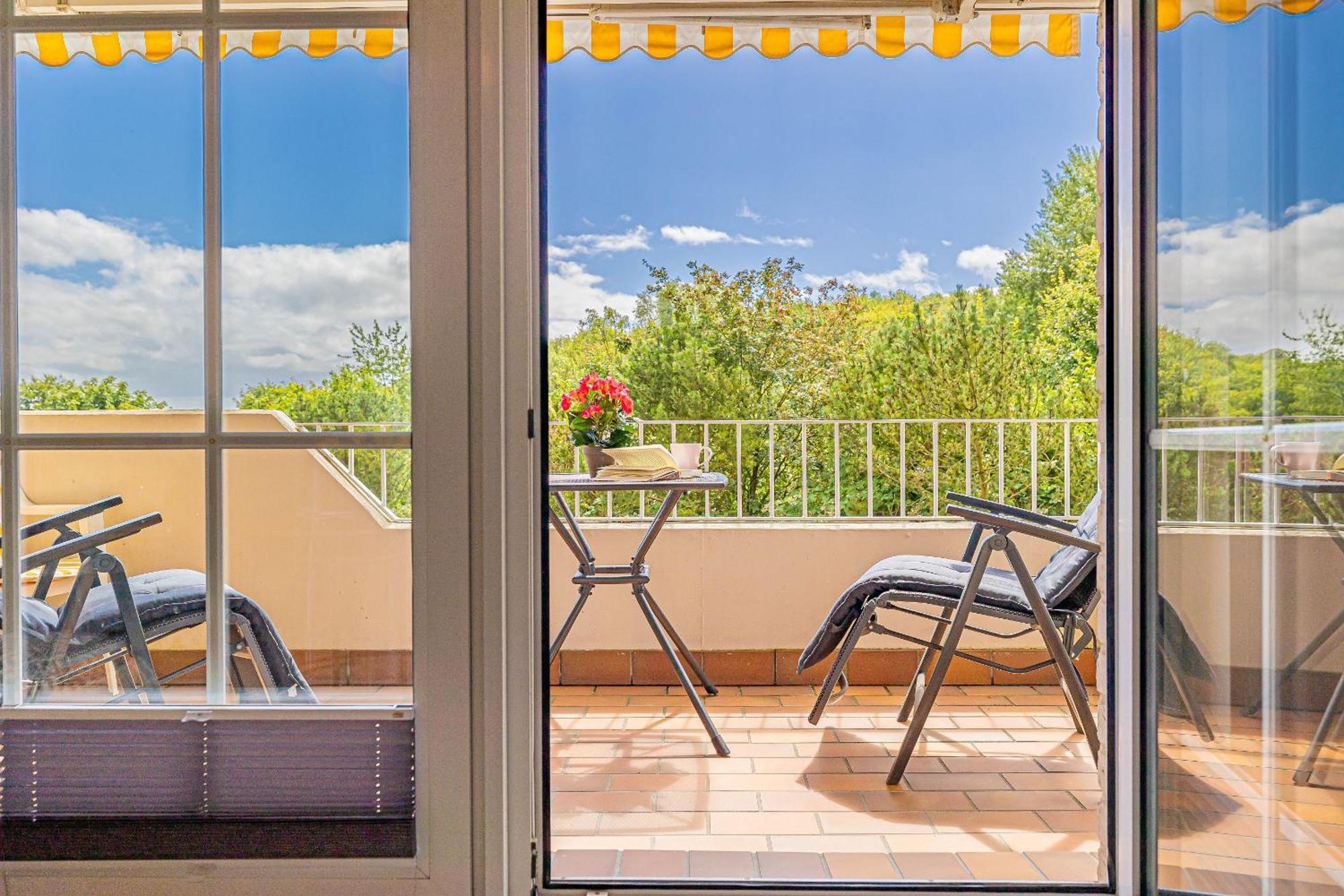 Fewo1846 - Strandresidenz Wassersleben Suedblick App 689 - Komfortables Apartment Mit Balkon Und Meerblick Harrislee Exteriör bild