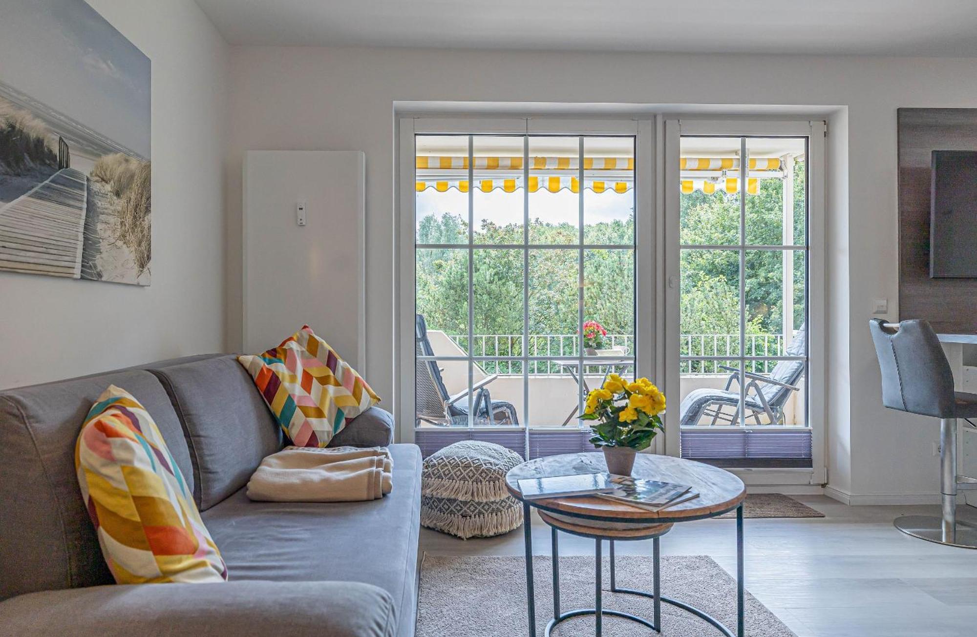 Fewo1846 - Strandresidenz Wassersleben Suedblick App 689 - Komfortables Apartment Mit Balkon Und Meerblick Harrislee Exteriör bild