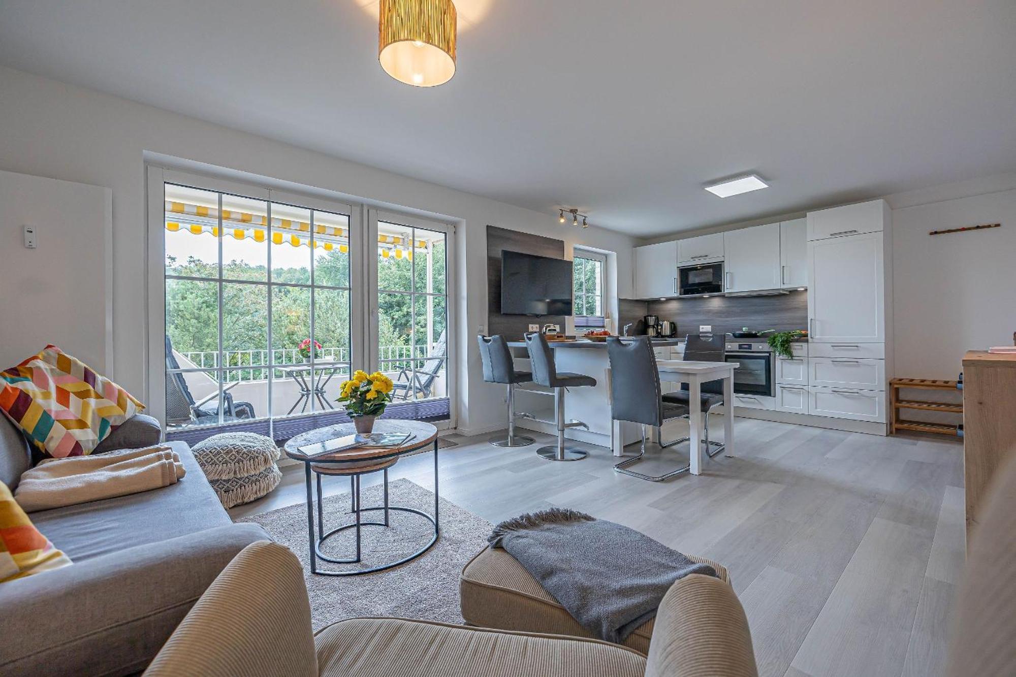 Fewo1846 - Strandresidenz Wassersleben Suedblick App 689 - Komfortables Apartment Mit Balkon Und Meerblick Harrislee Exteriör bild